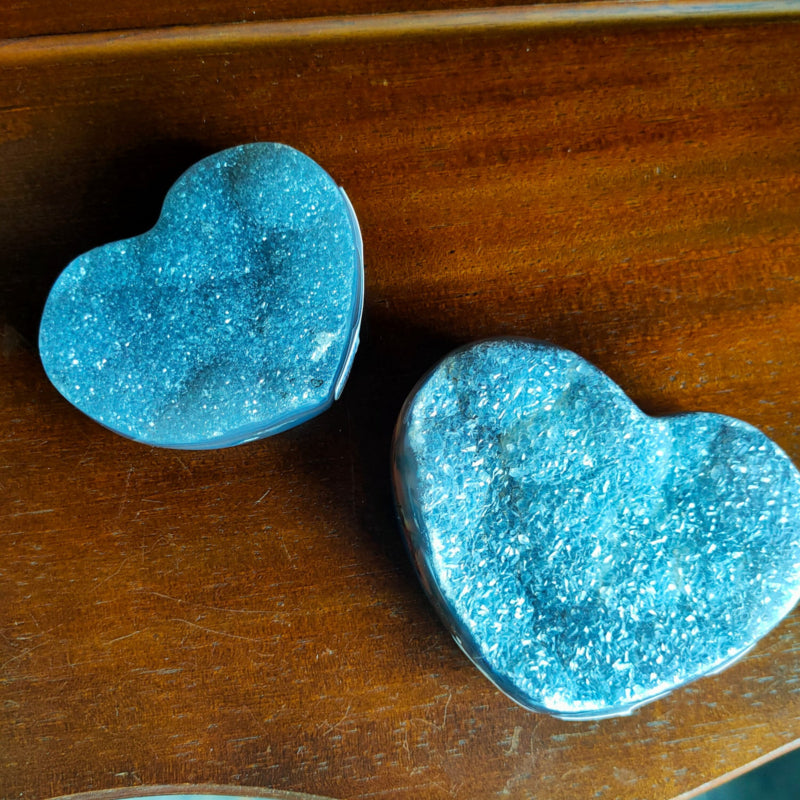 Druzy kwarts, hart
