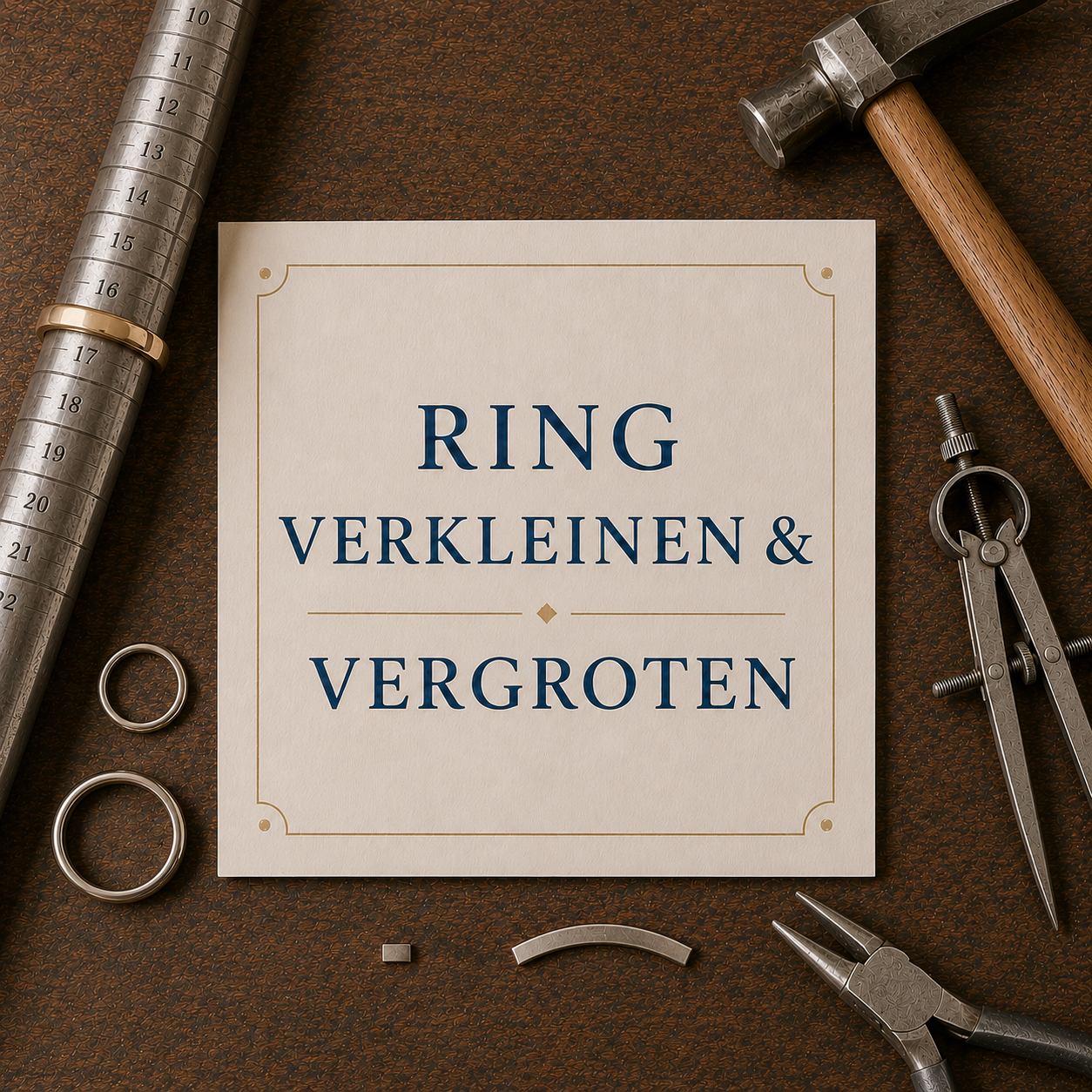 Vergroten / verkleinen ringen