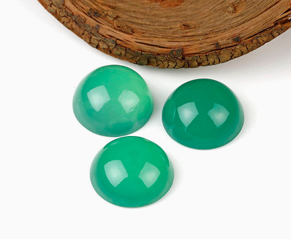 Agaat cab. rond 11.6 mm