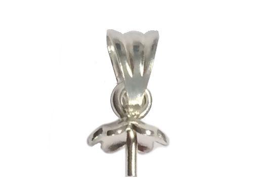 925 zilveren hangeroog (bloem)