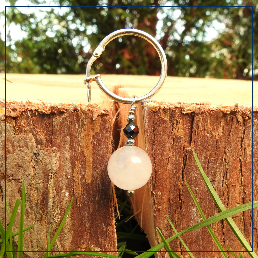 MIX & MATCH - Divine Trio Set - Rozekwarts, Spinel & Hematiet