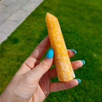 Golden healer, obelisk