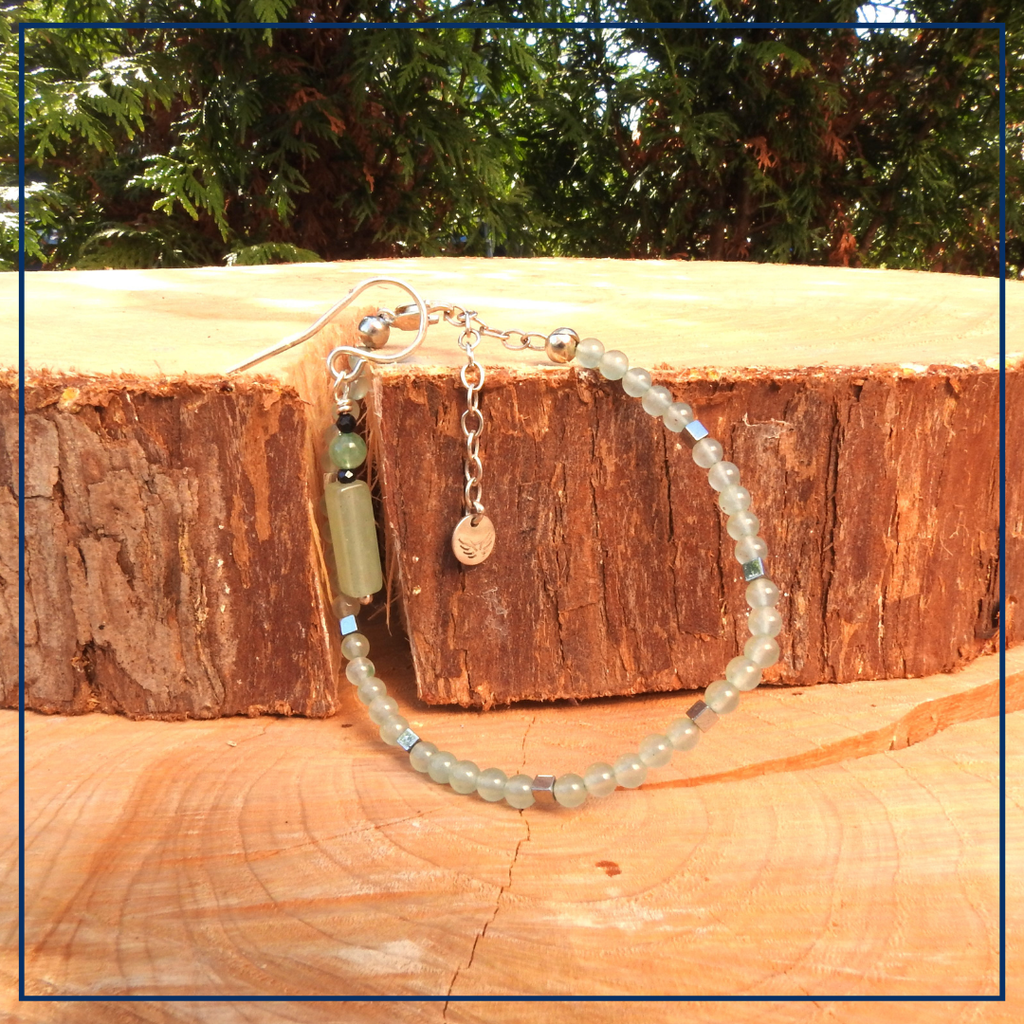 Verdant Serenity - Sieraden set Aventurijn & Hematiet