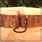 Shadow Strength - Sieraden set Obsidiaan en zwarte agaat