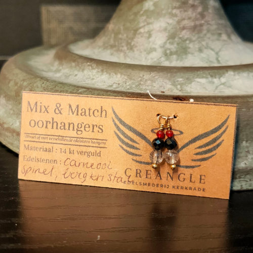 MIX & MATCH - Tourmalijn kwarts, Spinel, Carneool