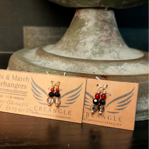 MIX & MATCH - Tourmalijn kwarts, Spinel, Carneool