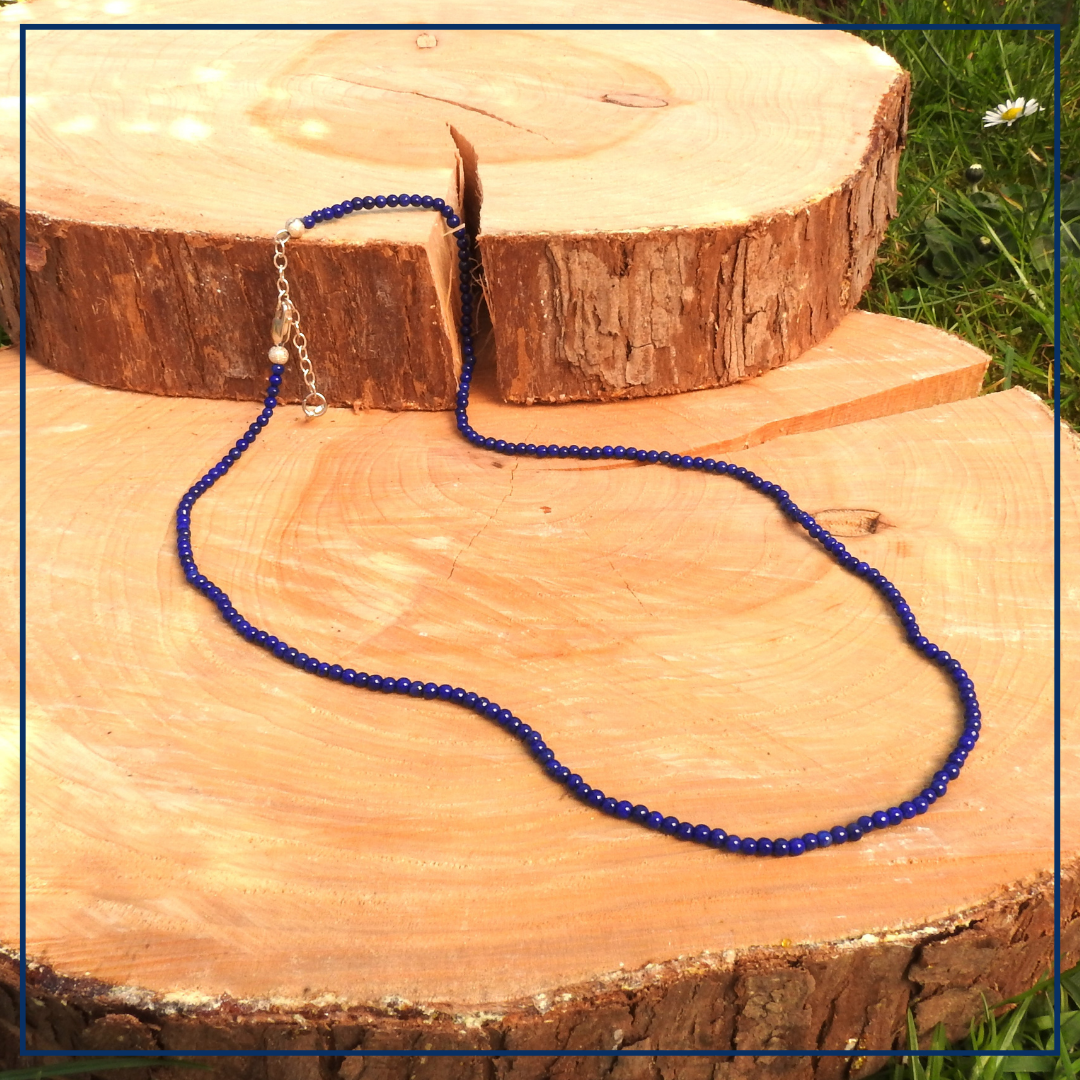 Royal Wisdom - Edelsteen collier Lapis Lazuli
