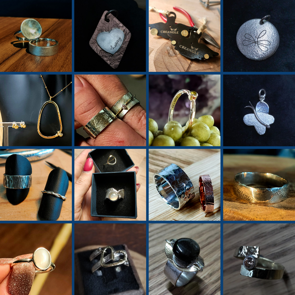 Workshop edelsmeden met materiaal