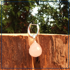 Love Radiance - Oorhangers Rozekwarts