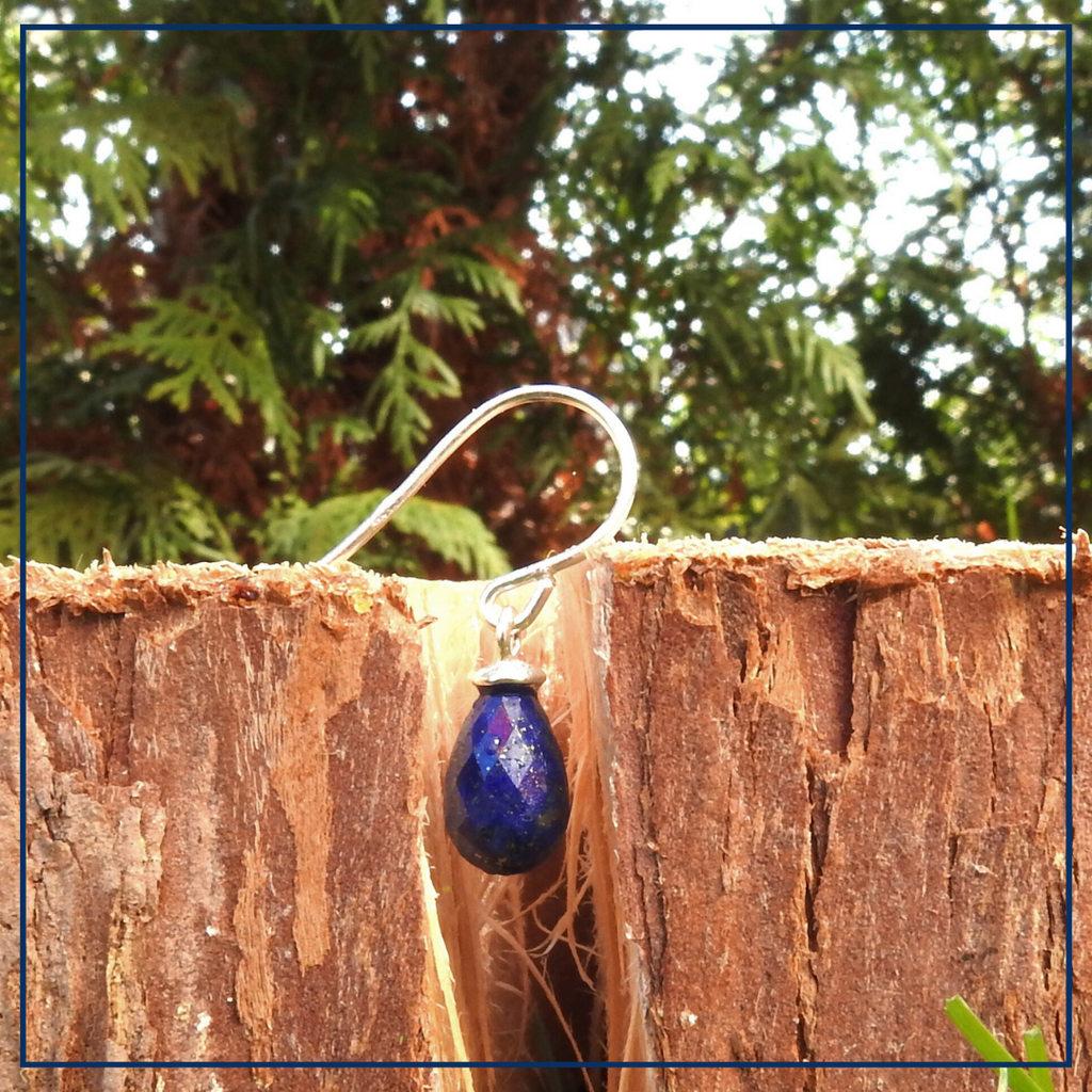 Celestial Wisdom - Oorhangers Lapis Lazuli