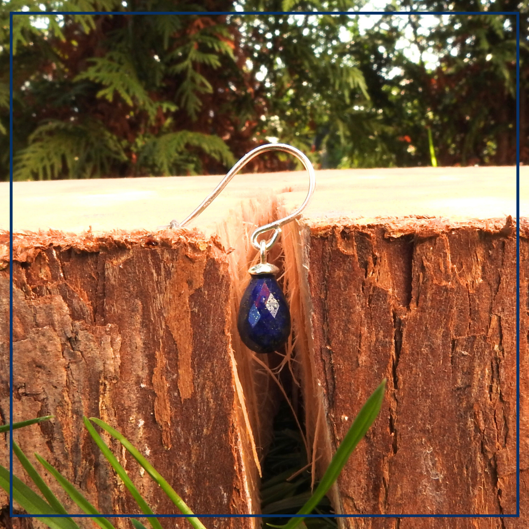 Celestial Wisdom - Oorhangers Lapis Lazuli
