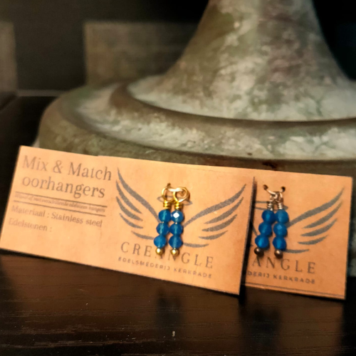 MIX & MATCH - Blauwe agaat