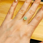 Agaat cab. kegel 7.7 x 6.7 mm