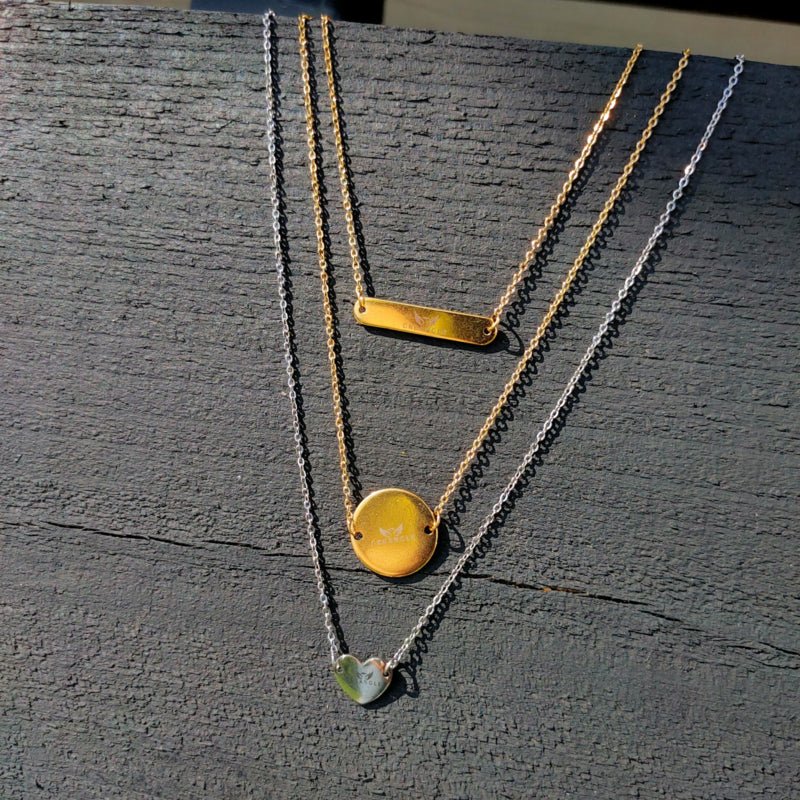 Lumière Fine Gold - gepersonaliseerde ketting