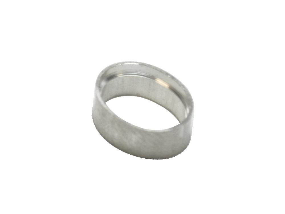 Zilveren zetkast ovaal 8x6 mm