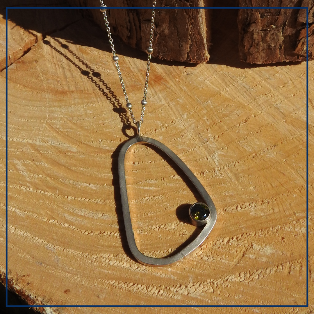 Solena –  Zilveren Hanger met zirconia