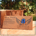 MIX & MATCH - Calm Voice Hangers -  Blauwe agaat