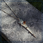 Serentina –  Zilveren Hanger met citrien