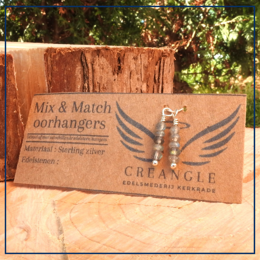 MIX & MATCH - Mystic Flow Hangers -  Labradoriet