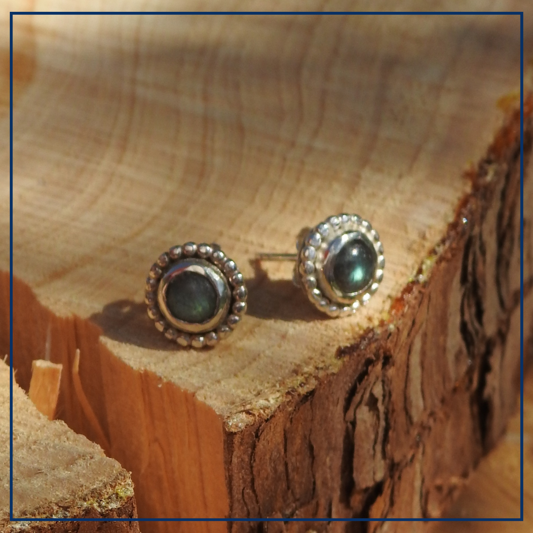 Isola set  –  Zilveren sieradenset met labradoriet