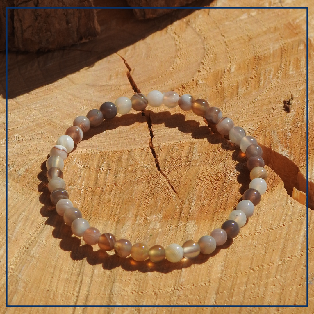 Joyful Spirit - KIDS Armband Agaat