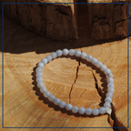 Calm Aura - KIDS Armband Chalcedoon
