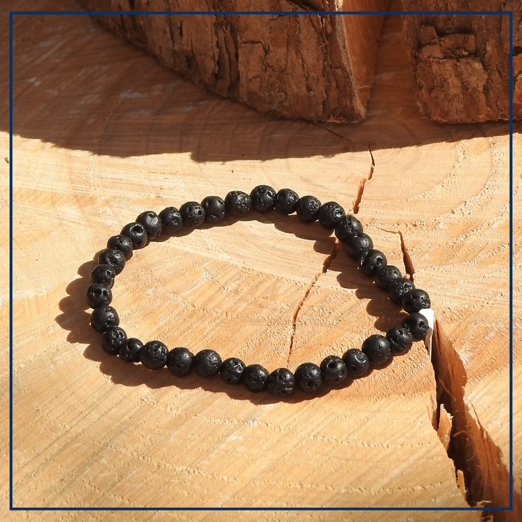 Ember Soul - KIDS Armband Lavasteen