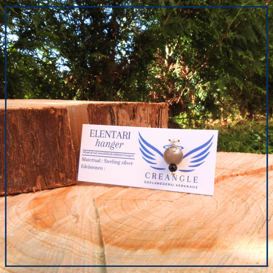 Elentari - Losse Hanger - Maansteen & Spinel