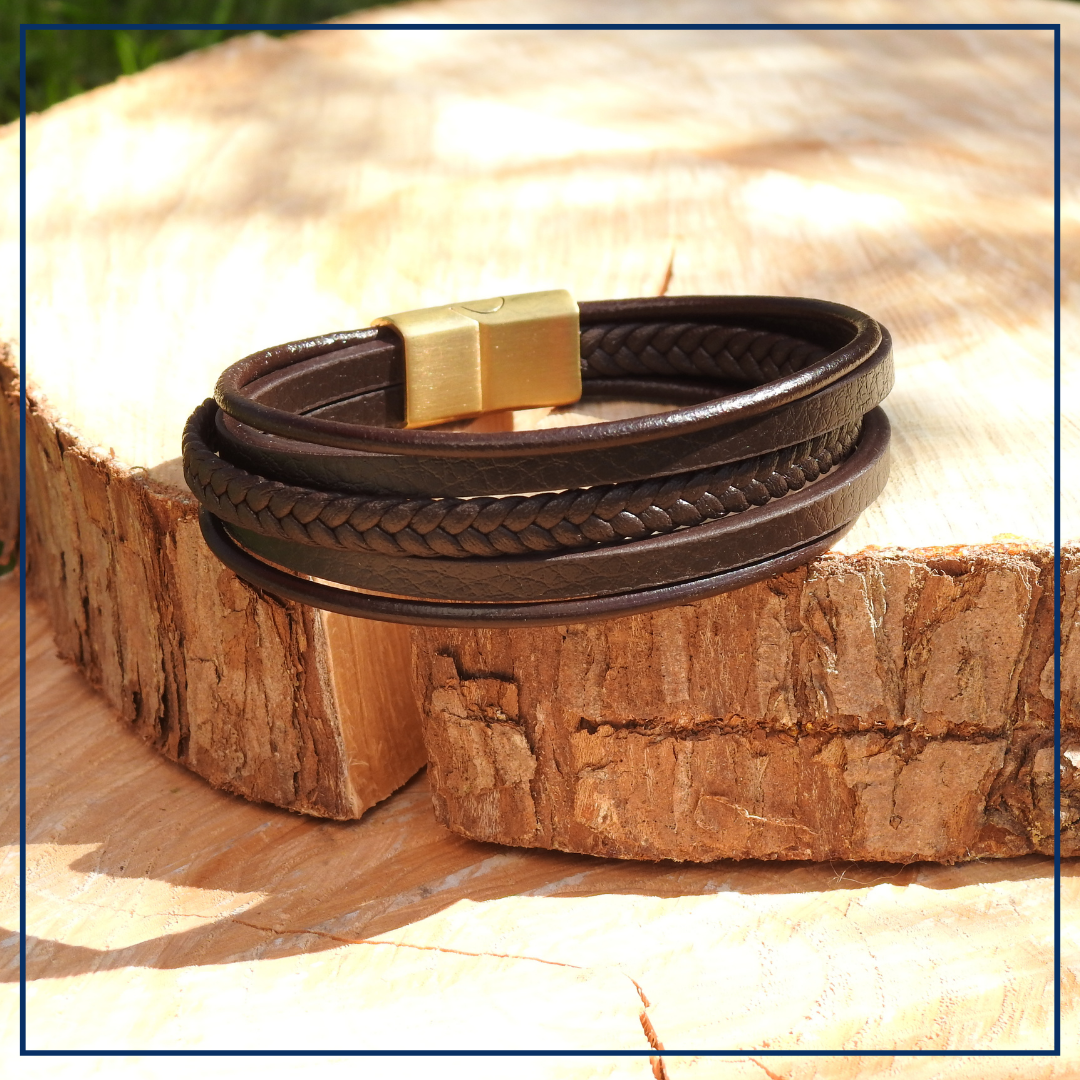 Milo - Lederen armband