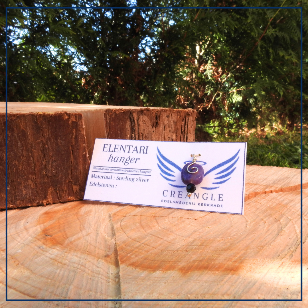 Elentari - Losse Hanger - Charoït & Spinel