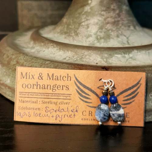 MIX & MATCH - Sodaliet, Lapis Lazuli & Hematiet