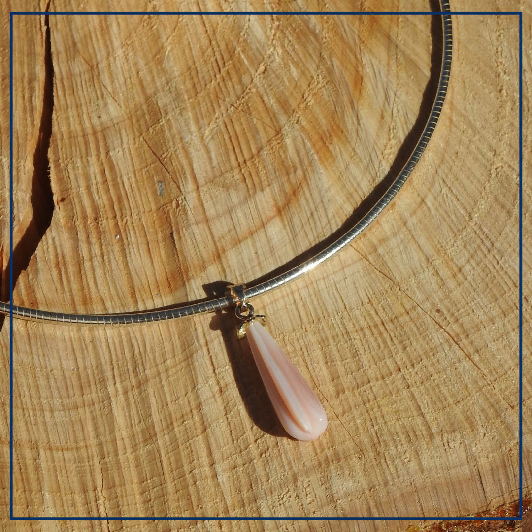 Luminel - Losse Hanger Roze Perlmutt