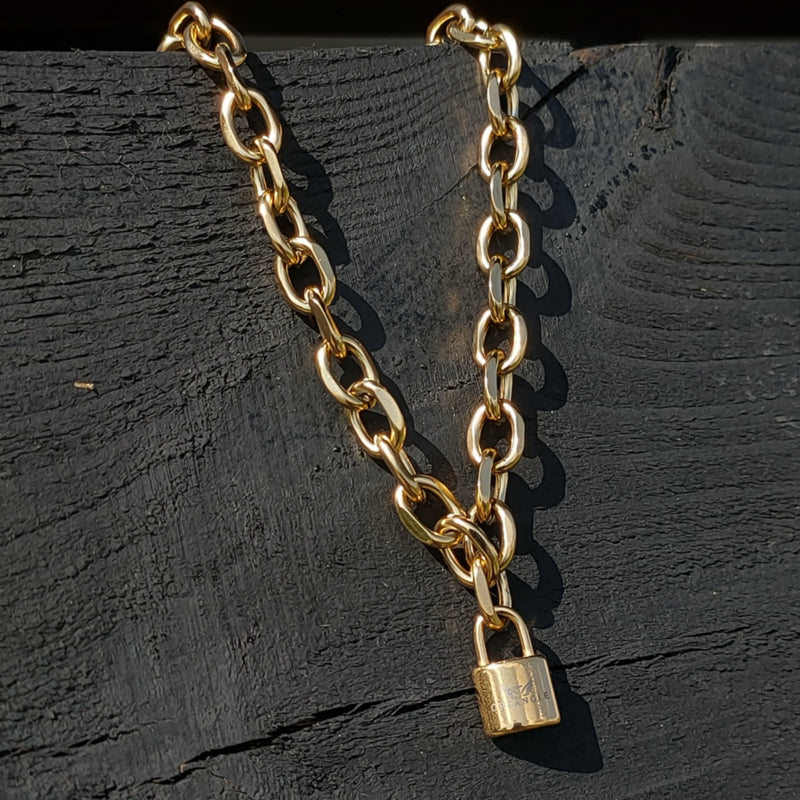 Aurora Chain Gold - gepersonaliseerde ketting (kopie)