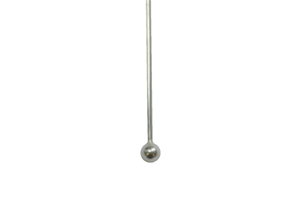 925 zilveren kettelstift met eindbol