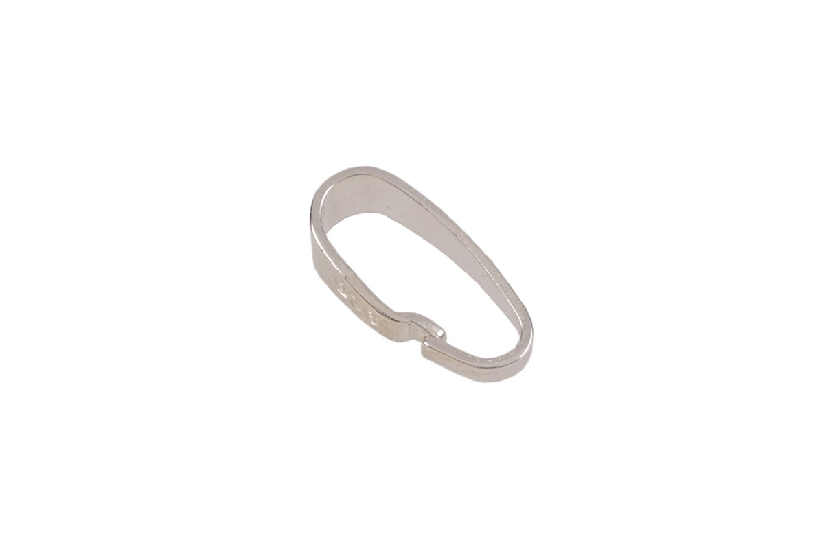 925 zilveren inhaakoog glad 7 mm