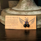 MIX & MATCH - zwarte agaat, hematiet en charoiet