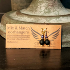 MIX & MATCH - zwarte agaat, hematiet en charoiet