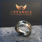 Tetra - Gesmede ring