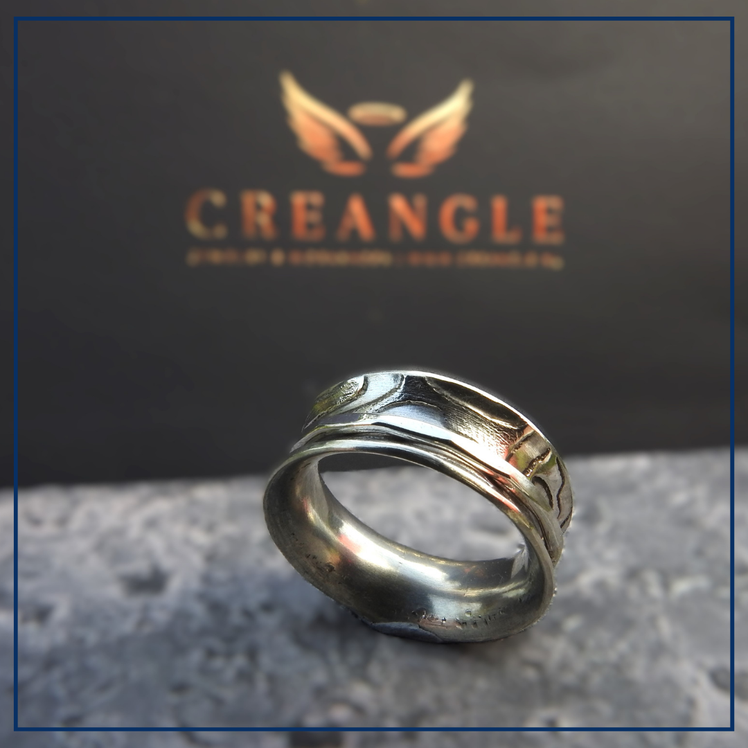 Tetra - Gesmede ring