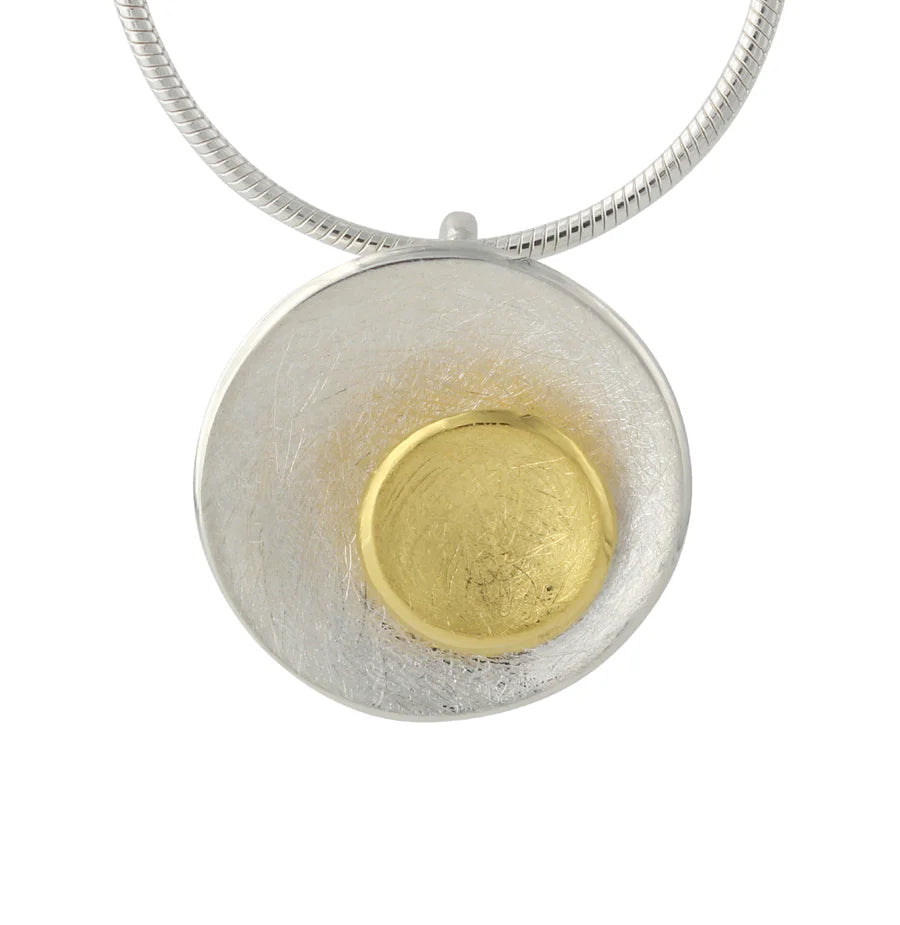 PRE ORDER - Vergulde hanger 'Cirkels'