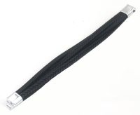 Noah - Zwart - Lederen armband