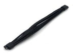 Milo - Zwart - Lederen armband