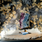 Amethist op standaard (A++ klasse)