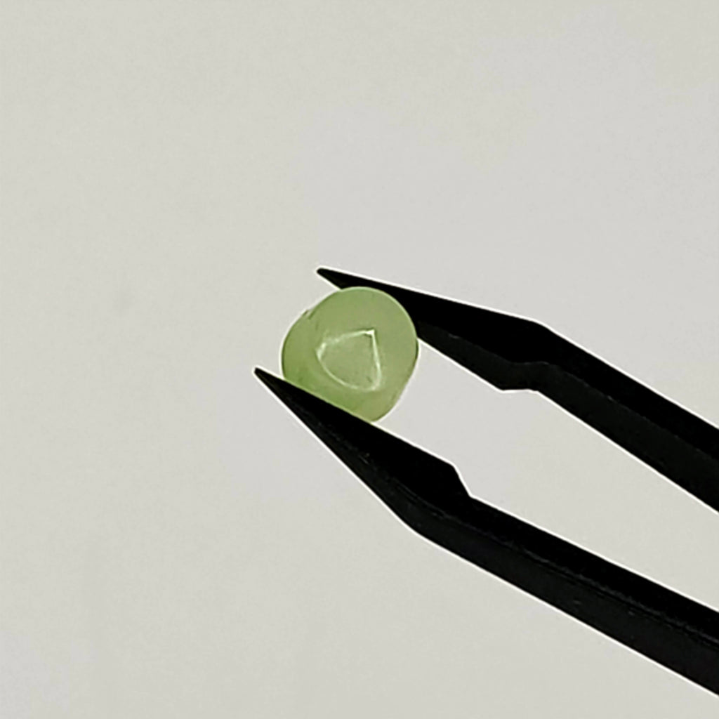 Agaat cab. kegel 7.7 x 6.7 mm | LE004
