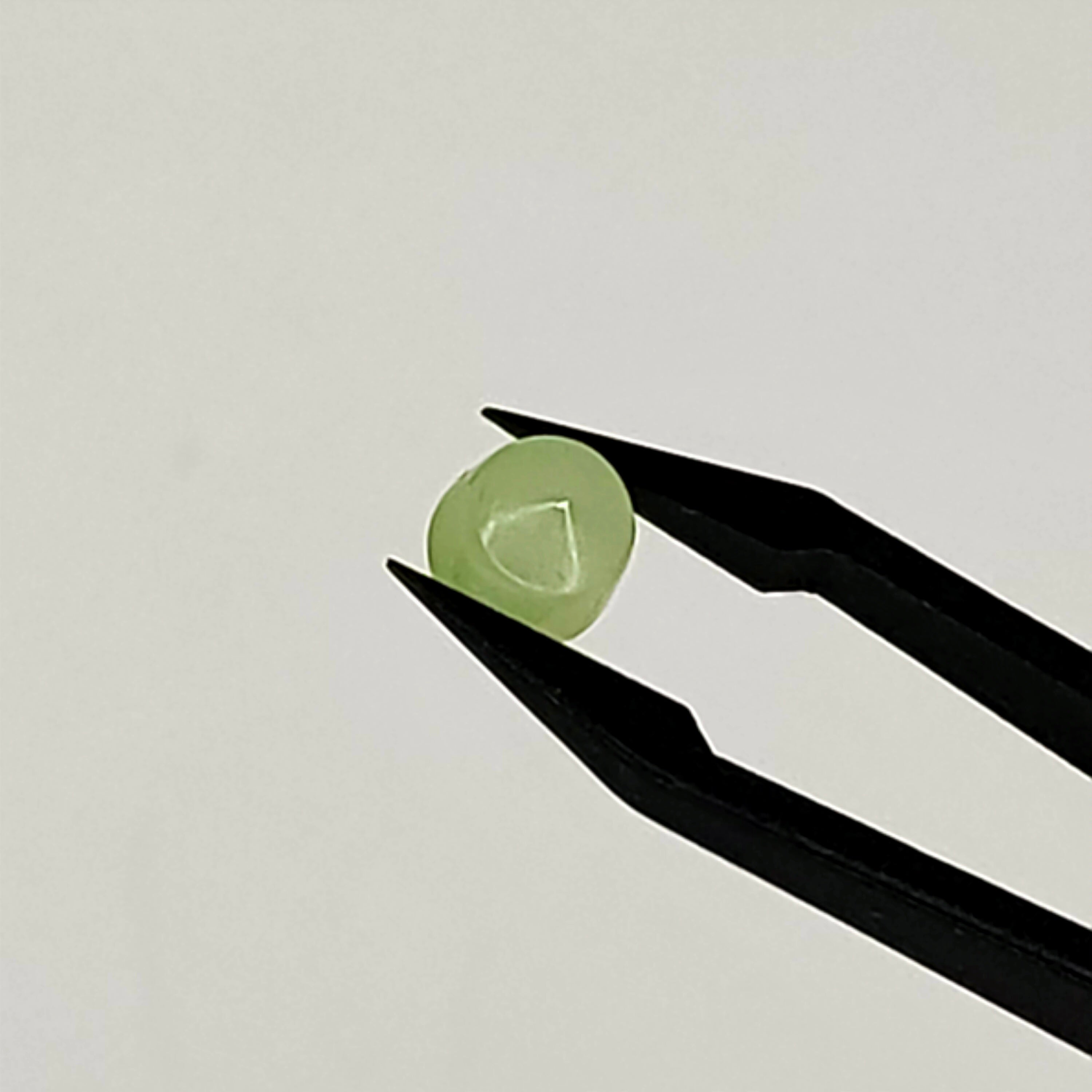 Agaat cab. kegel 7.7 x 6.7 mm | LE004