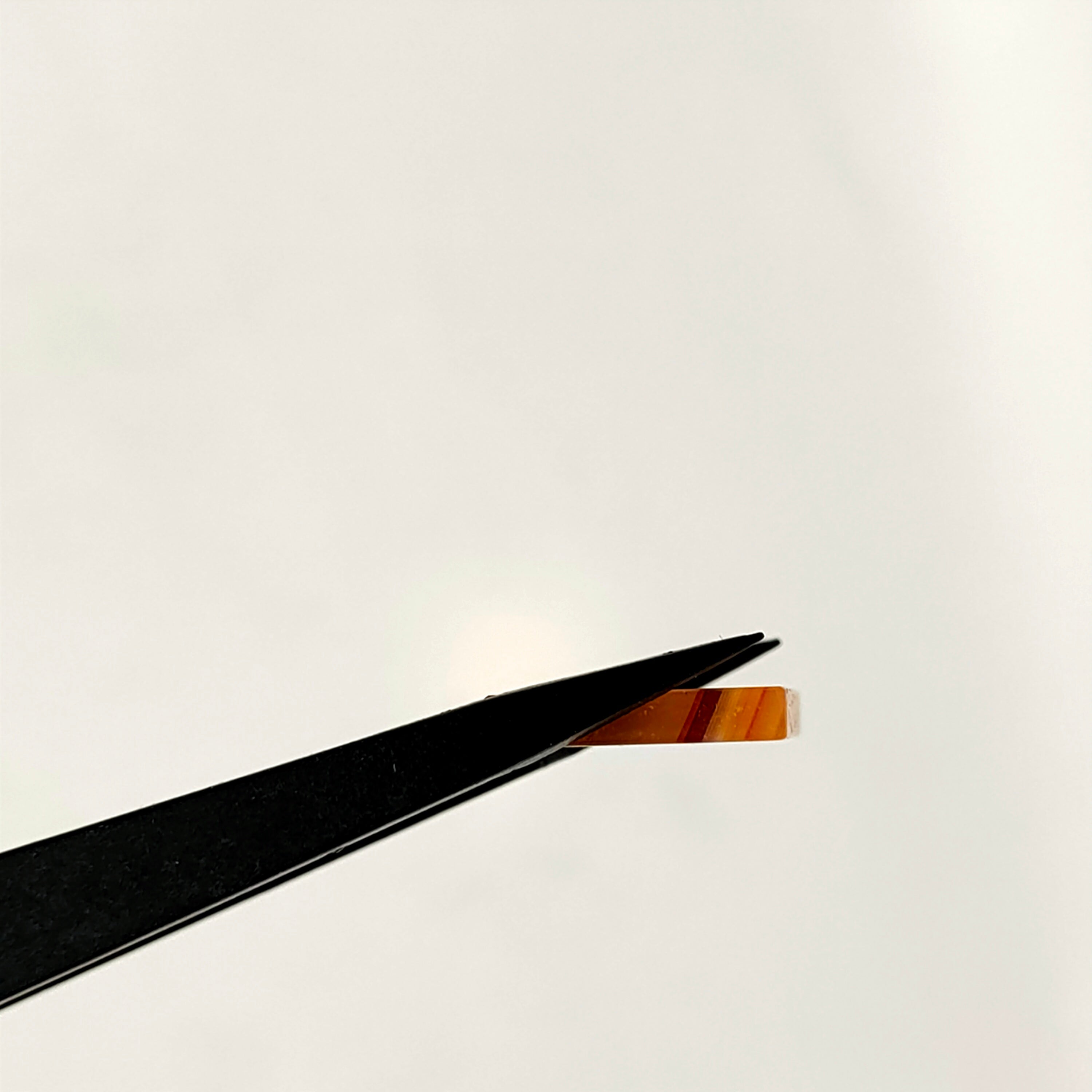 Agaat plaat vierkant 15x15x2.5 mm | LE0028