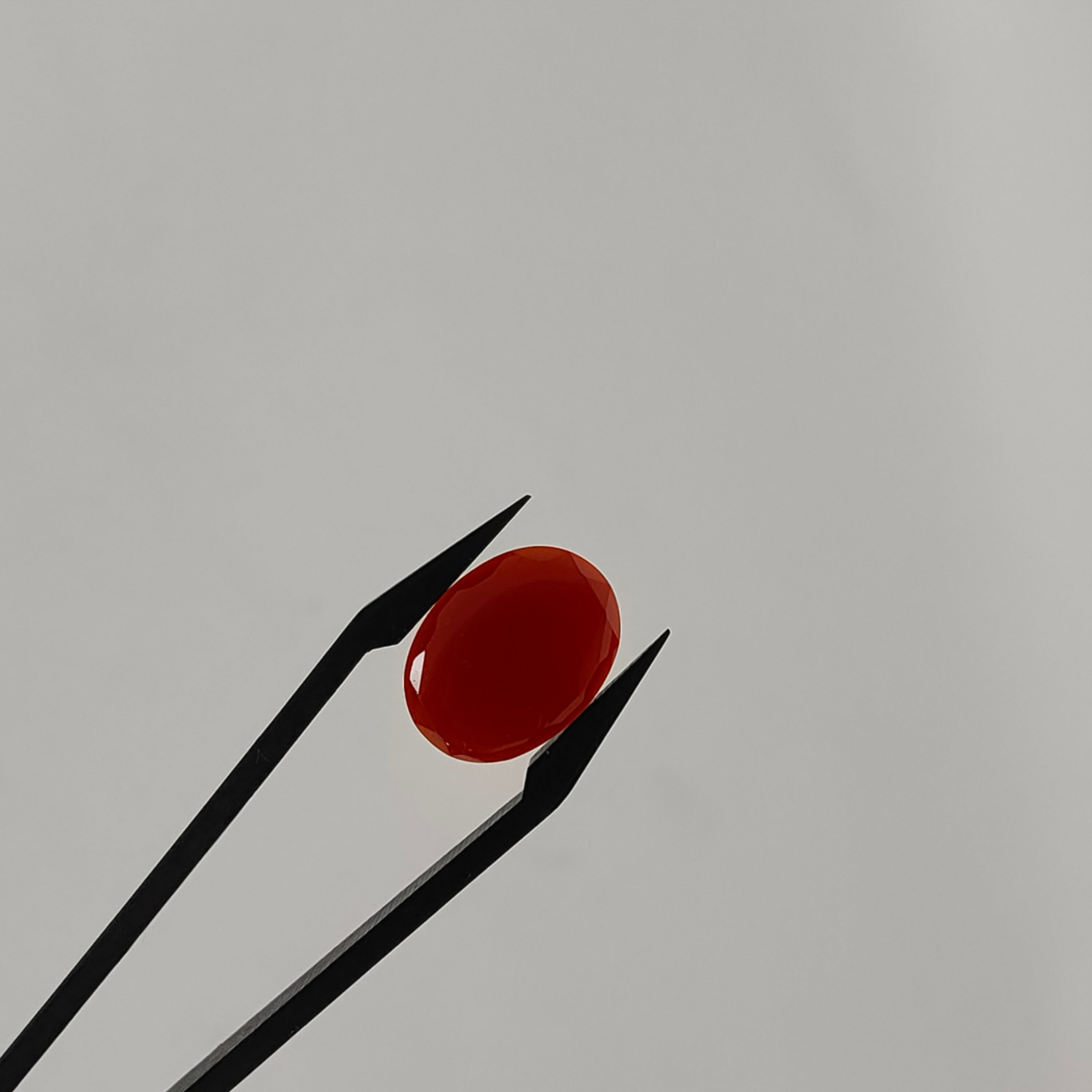 Agaat cab. ovaal 12x16x2.7 mm | LE0029