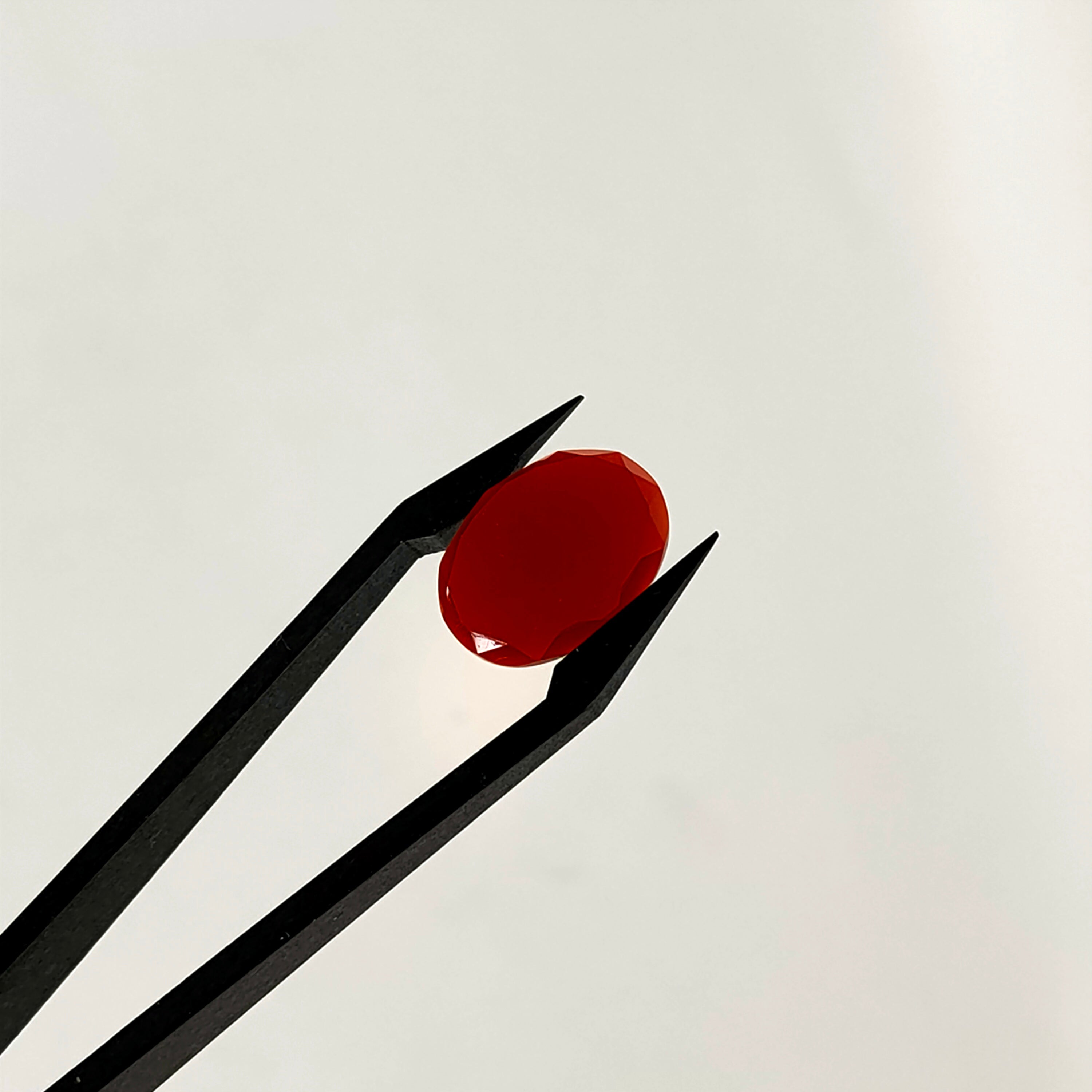 Agaat cab. ovaal 12x16x2.7 mm | LE0029