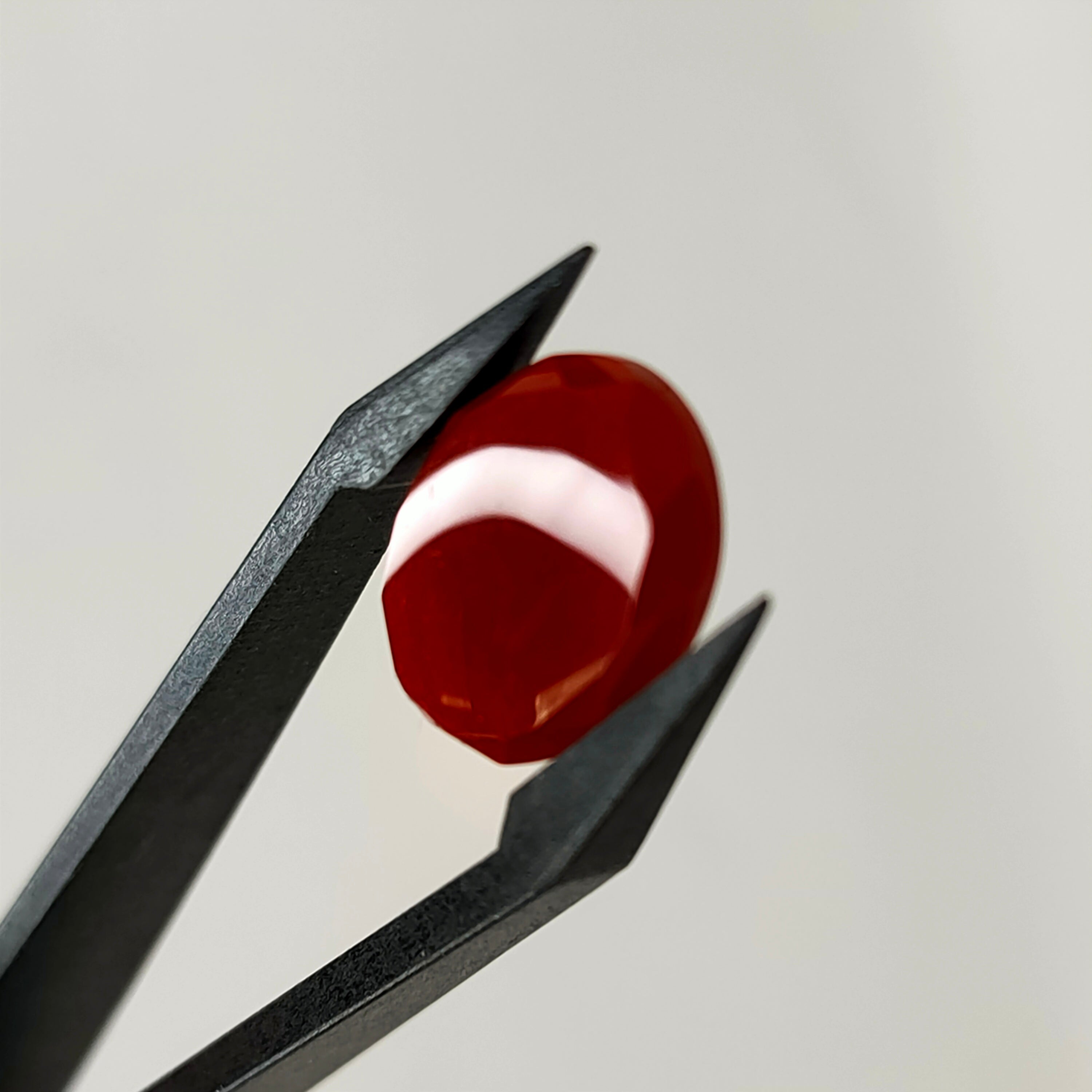 Agaat cab. ovaal 12x16x2.7 mm | LE0029