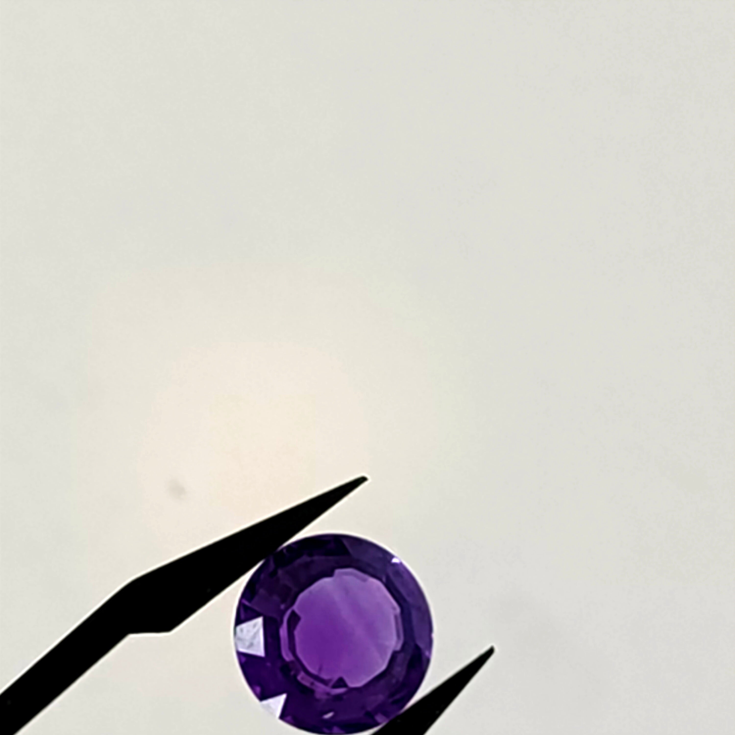 Amehtist Sp. gef. rond 10.4x6.5 mm | LE0040